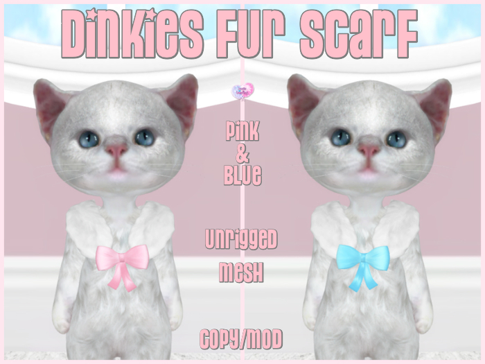 {AL} Dinkies Fur Scarf (Add To Unpack)