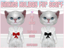 {AL} Dinkies Holiday Fur Scarf (Add To Unpack)