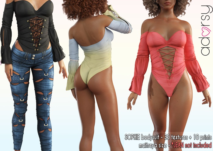 adorsy - Sophie Bodysuit Fatpack - Maitreya