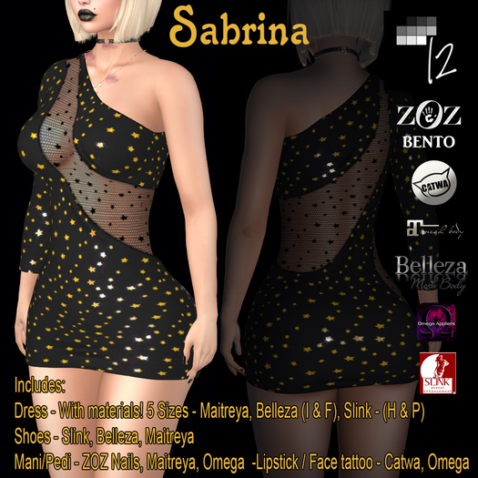 {KT} Sabrina Outfit for TWE12VE