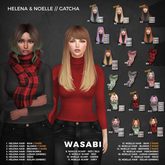 Wasabi // Helena Mesh Hair - Blonds #2 RARE