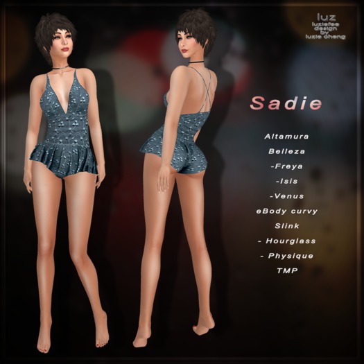 LUZ - Sadie teal - box
