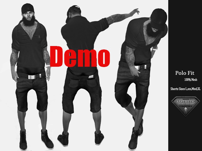Trill Polo Outfit Demo Black
