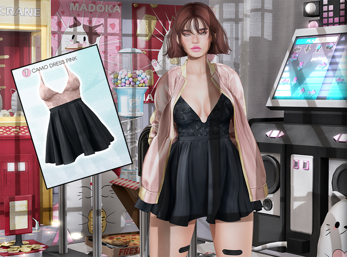 Caboodle - Camo Dress - Pink