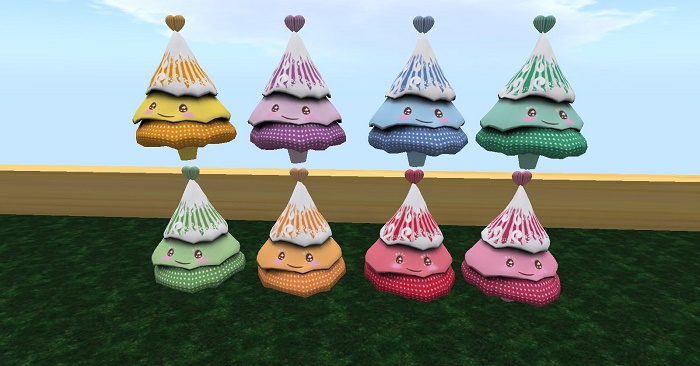 HAPPYLAND CHRISTMAS TREE HAPPY 8 PACK