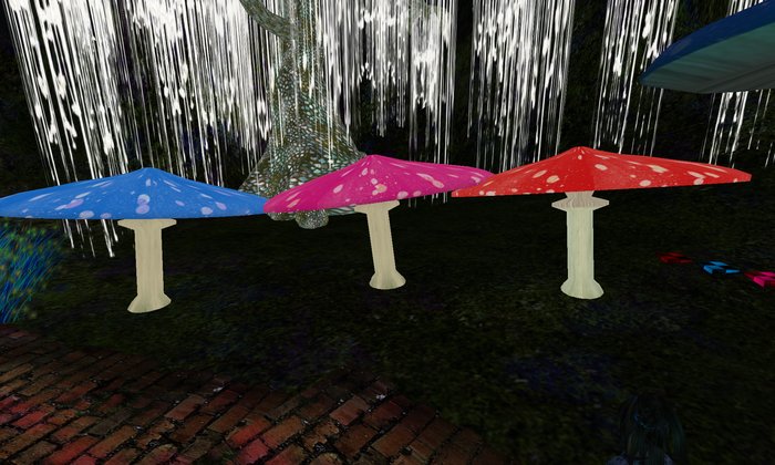 BioGlow Amanita Mushroom - Pink 