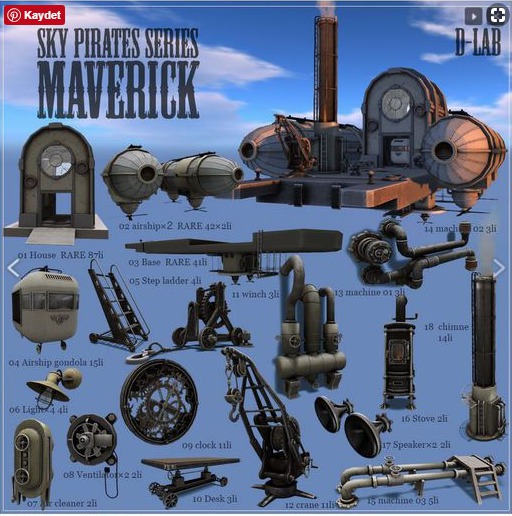 D-LAB sp-MAVERICK FULL SET with RARES