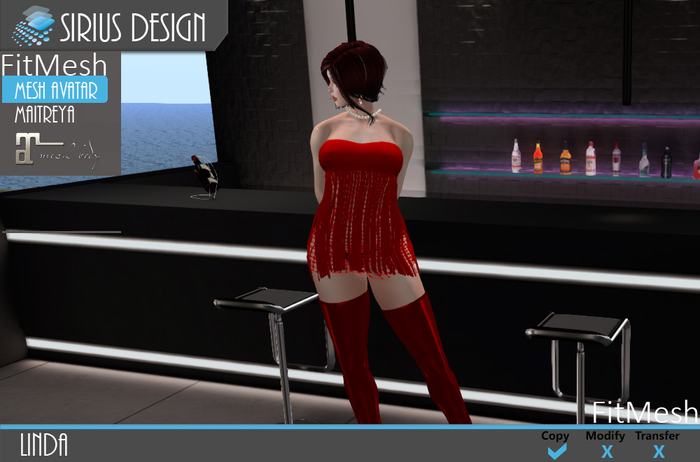 Sirius Design Lina Dress For Maitreya Boxed