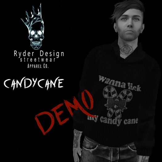 *Ryder* Sweater Candycane - DEMO_Boxed