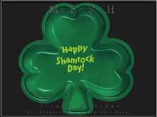 T-3D Creations [Shamrock Tray] Regular MESH - Full Perm