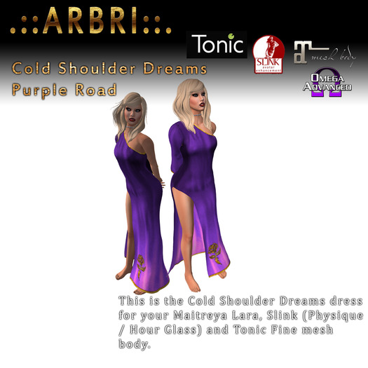 .::Arbri::. Cold Shoulder Dreams (Purple) 
