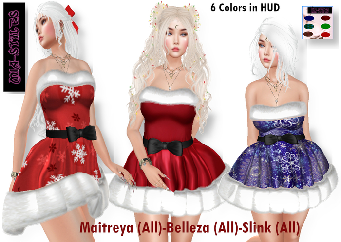 MS-Santa Girll Dress::