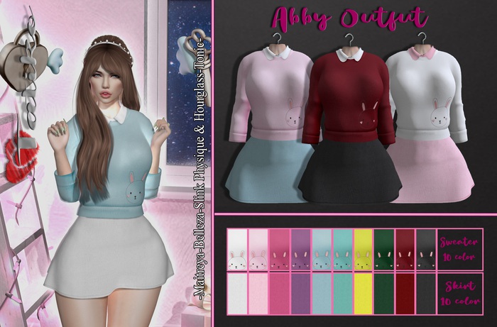 Tatiko - Abby Outfut 10x10 color HUD