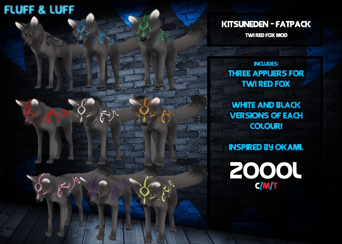 F&L - Kitsuneden - Red Fox Applier Mod - Fatpack