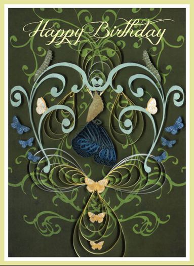 The Butterfly Birthday Card