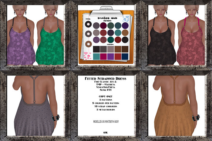 Strapped Fitted Dress