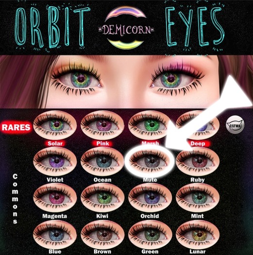 {Demicorn} Orbit Eyes - Mute