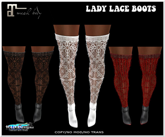 LADY LACE BOOTS MAITREYA