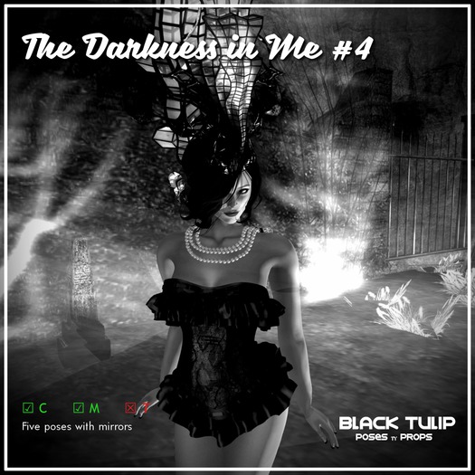 Second Life Marketplace [Black Tulip] Poses The Darkness in Me 4