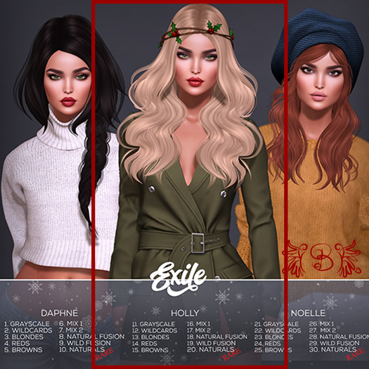 Exile:: Holly:: 20. Naturals RARE