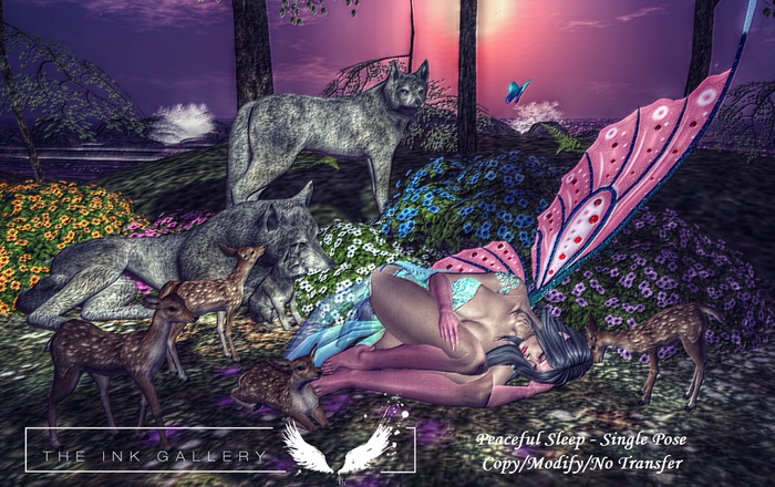 Ink Gallery Peaceful Sleep - Single Pose