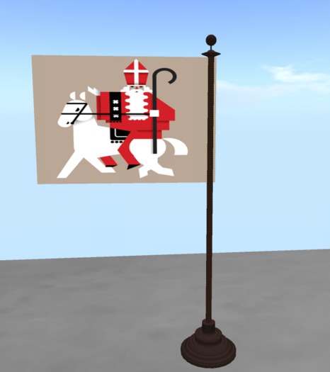 sinterklaas animated vlag