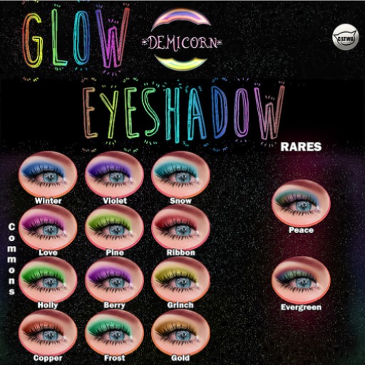 {Demicorn} Glow Up Eyeshadow - Ribbon