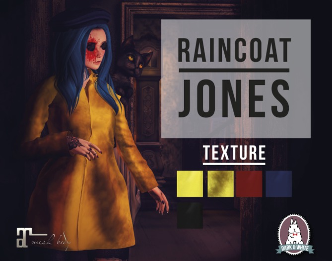 D&W//RAINCOAT JONES //RED