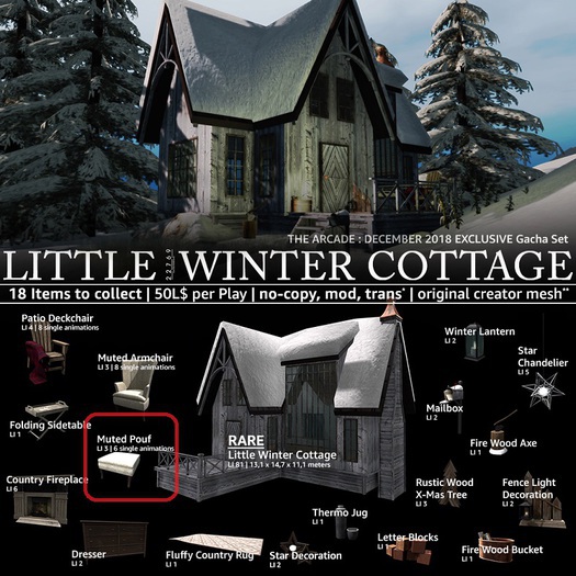 22769 - Muted Pouf - COMMON