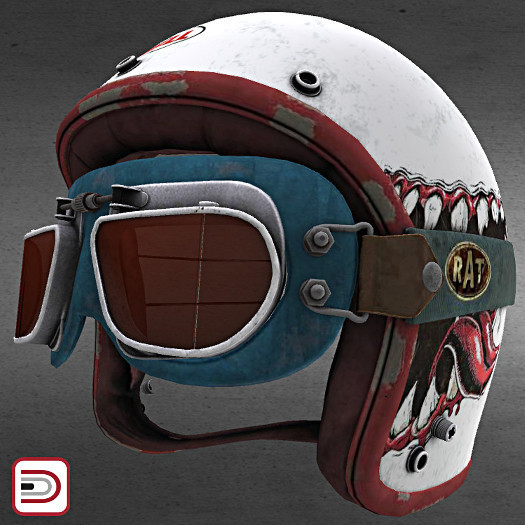 [Danielito] Helmet And Glasses