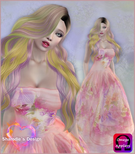 ~*~Shar's gowns~*~Spring field with Omega hud