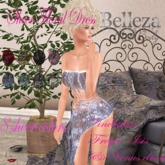 YGTL - BELLEZA  SHEER FLORAL DRESS SAC