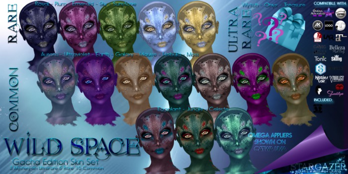 SG Wild Space Skin Set - RARE - Plum