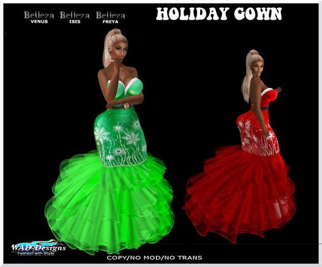 HOLIDAY GOWN BELLEZA
