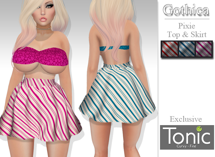 {G} Pixie Top & Skirt DEMOS