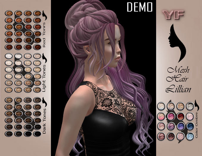YF-88Colors-Mesh Hair^Lillian^DEMO