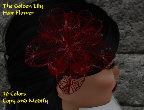 *TGL* Hair Flower ~ Color Pack