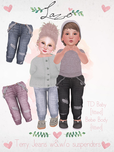 ~Lazo - Terry Jeans - DEMO