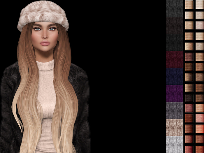 DAE FILES - Bessie Mesh Hair Full Perm