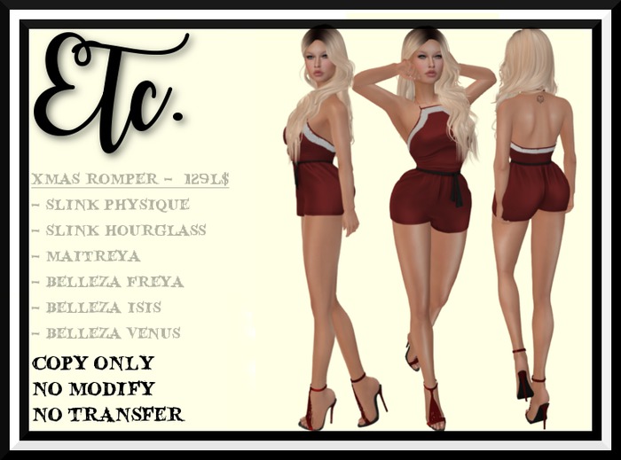 Etc. Xmas Romper