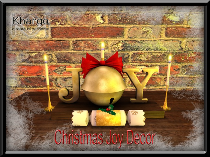 CHRISTMAS JOY DECOR