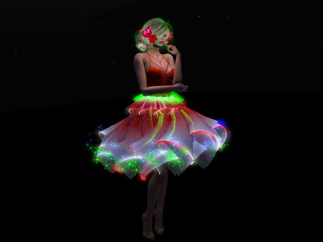 The Swinging Christmas Dress