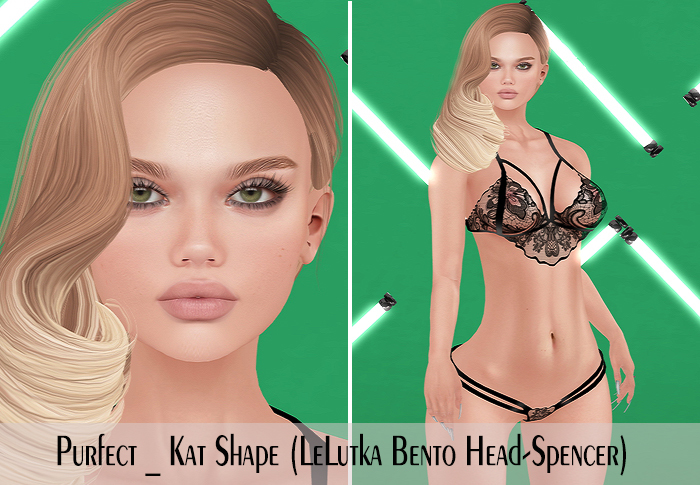 Purfect _ Kat Shape (LeLutka Bento Head-SPENCER)
