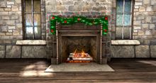 Luv Creation's - Christmas Mantle Wreath Mesh (Box)