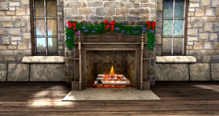 Luv Creation's - Christmas Mantle Wreath Ribbon Mesh (Box)