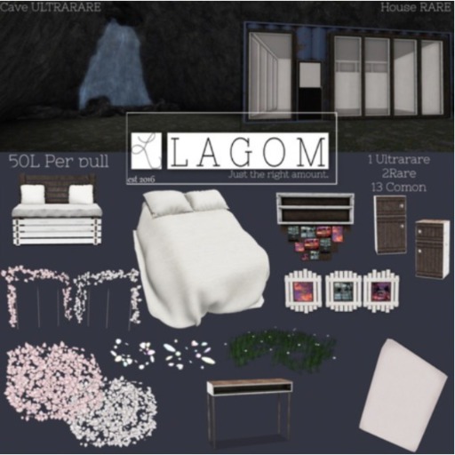 LAGOM - Cryptic rose [Sidetable Left]