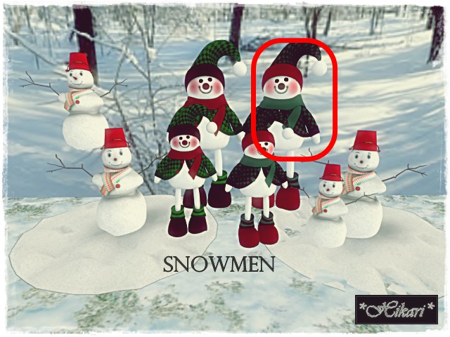 *Hikari* Happy Snowman