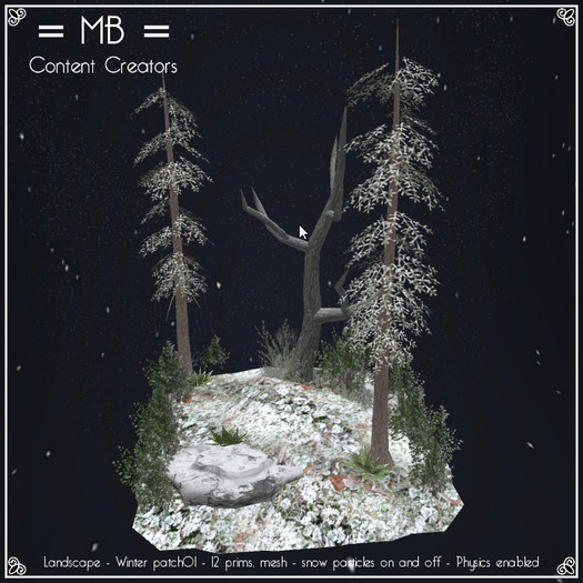 = MB = BOX LANDSCAPE - Winter patch01