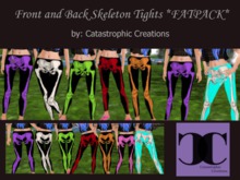 Skeleton Bones Leggings ++FATPACK++