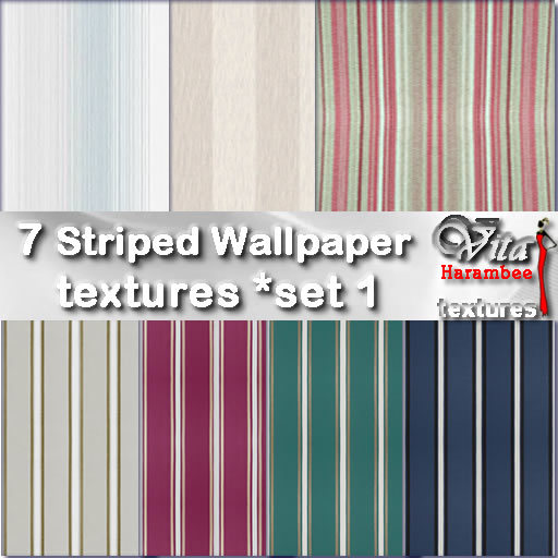 7 striped wallpaper FP set1